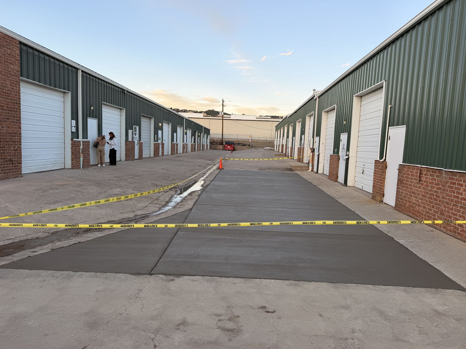 Commercial concrete flatwork
